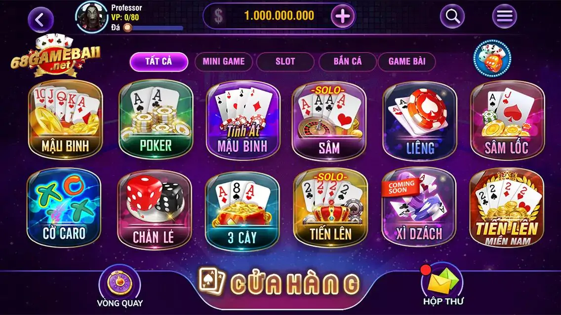 68 Game Bài - Sòng bài trực tuyến gây bão thị trường Việt Nam