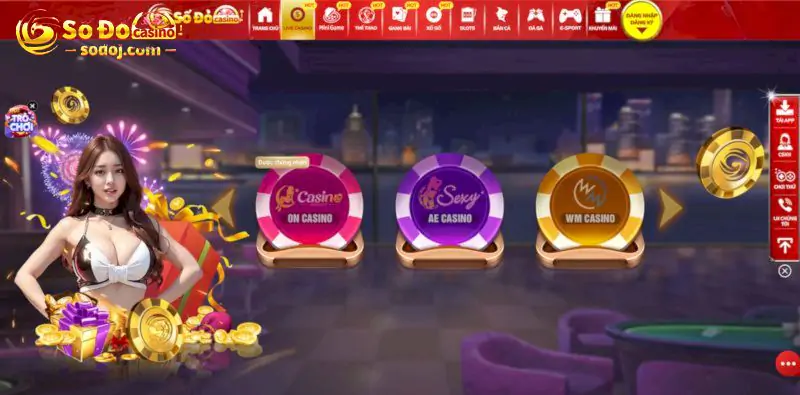 Casino Online SODO | Sòng bạc đẳng cấp quốc tế hàng đầu châu Á